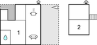 Grundriss Ferienhaus P32252