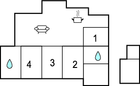 Grundriss Ferienhaus P32933