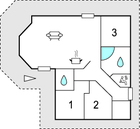 Grundriss Ferienhaus P52037