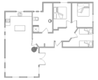 Grundriss Ferienhaus P62098