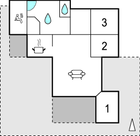 Grundriss Ferienhaus P62802