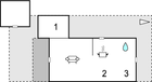 Grundriss Ferienhaus P62882