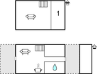 Grundriss Ferienhaus P62885